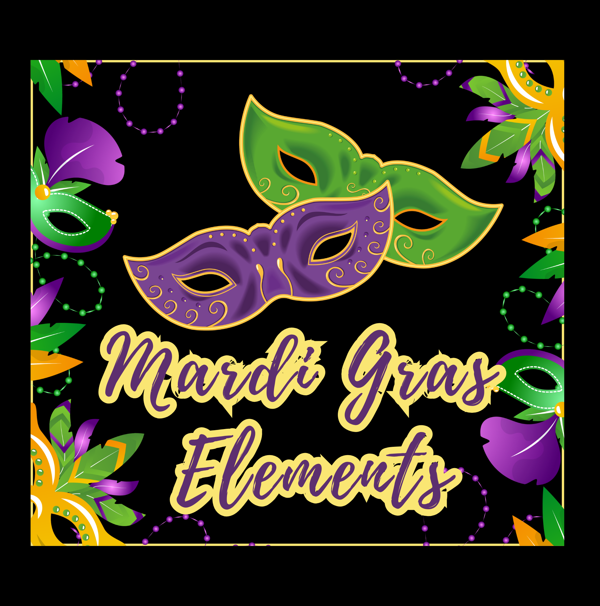 Mardi Gras Elements