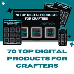 70 Top Digital Products for Crafters- MRR