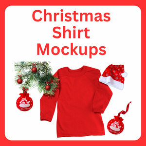 Christmas Shirt Mock-ups