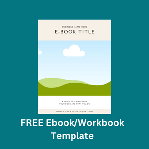 FREE Ebook /Workbook Template