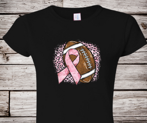 Breast Cancer Awareness Football DTF